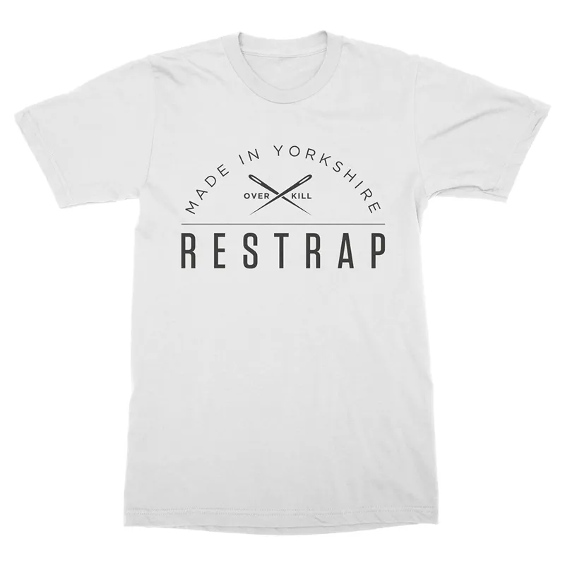 Restrap Logo T-Shirt - White or Navy Blue-1